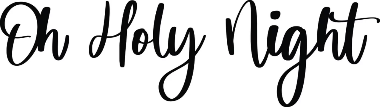 O Holy Night Lyrics Engraved Word Sign Digital Cut (Download Now) 