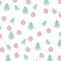 christmas seamless pattern. new year hand drown firs wrapping paper design, winter holiday decoration, black and gold christmas trees modern background