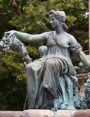 Der Lindaviabrunnen in Lindau