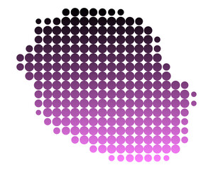 Karte von La Reunion