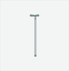 orthopedic stick simple icon. illustration for web and mobile design.