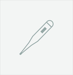 Obraz premium hospital digital thermometer simple icon. illustration for web and mobile design.