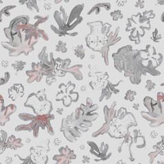 Abstract art pattern. Matisse background for textiles, fabrics, Souvenirs, packaging, greeting cards and other designs.