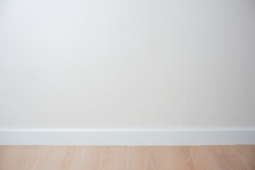 empty room with wooden floor