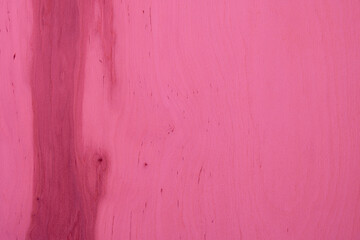 Pink background. Natural wooden texture. 