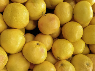 陳列された果物