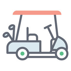 Fototapeta premium Golf Cart 