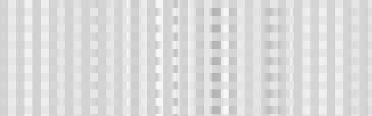 White background with a graphic pattern of lines and stripes, Texture of gray squares and rectangles. Modern abstract design in bright colors.