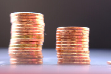 stack of coins