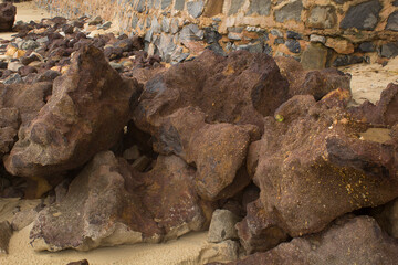 stones on the beach, beautiful place
