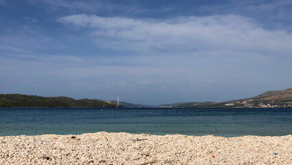 Fototapeta na wymiar Looking out over the Adriatic Sea