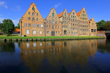 Fototapeta premium Salzspeicher Lübeck