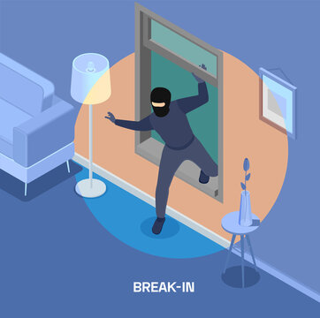 Robbery Isometric Composition