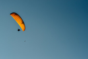 A person kiteboarding in a summer day in Burgas © Silviya Stoyanova