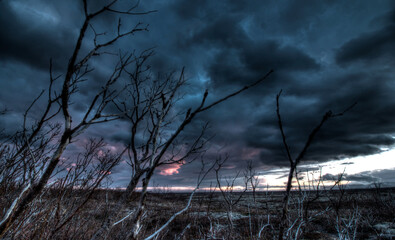 The Storm Is Coming In Iceland