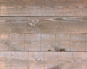 Aged horizontal Board of brown color. Old wood texture. Natural background, top view. Copy of the space. Free space for text. Wallpaper with a beautiful texture. Horizontal image. Natural wood.