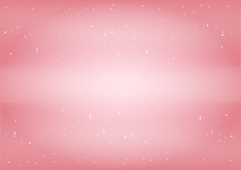 Pink background with glitter, vector illustration.