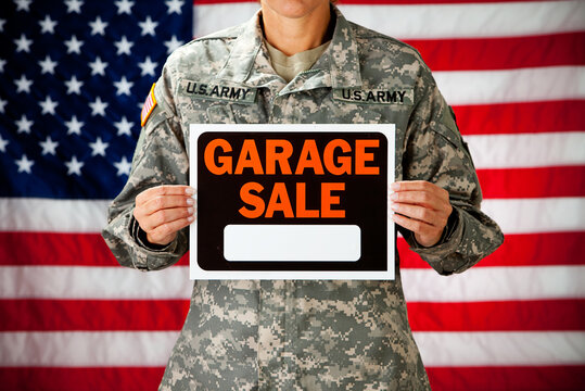 Soldier: Having a Garage Sale