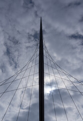 suspension bridge in manchester