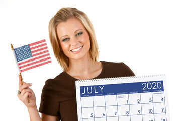 2019 Calendar: Ready For July 4th Holiday