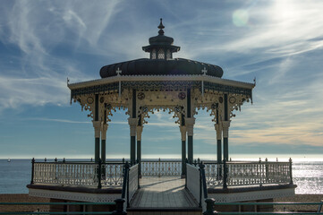 gazebo on the beach