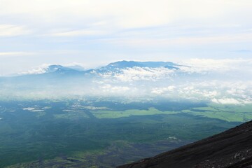 Fototapeta premium Mt.Fuji. The most popular mountain in Japan. 