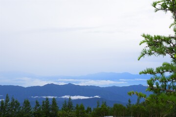 Fototapeta na wymiar Mt.Fuji. The most popular mountain in Japan. 