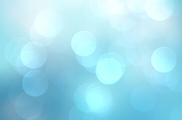 Blue bokeh background blur,holiday wallpaper