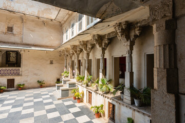  city palace, Udaipur, Rajasthan., India, Asia,
