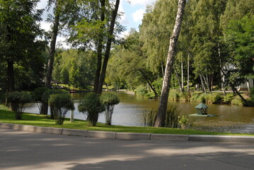 lake in the park