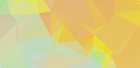 Light orange polygonal illustration
