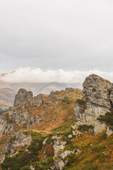 Nature landscape for climbing and adventure