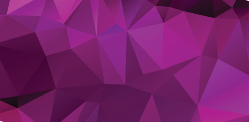 Obraz premium Purple vivid polygonal abstract background