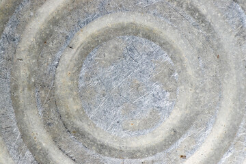 Grunge silver color corrugated iron metal plate textured background