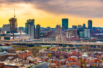 Boston, Massachusetts, USA Skyline