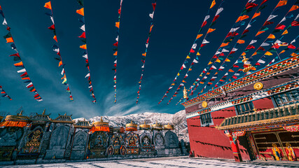 Yushu, one of the highest city in the world