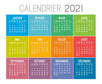 Calendrier Agenda 2021