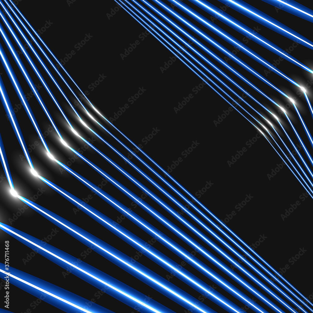 Aufkleber vector abstract geometrical design on dark background