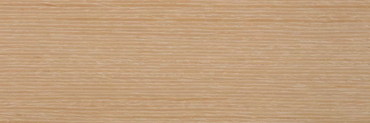 Abwaschbare Fototapete Natürlicher hellbeiger Eichenfurnierhintergrund als Teil Ihres Designs. Natürliche Holzstruktur, Muster. © Dmytro Synelnychenko