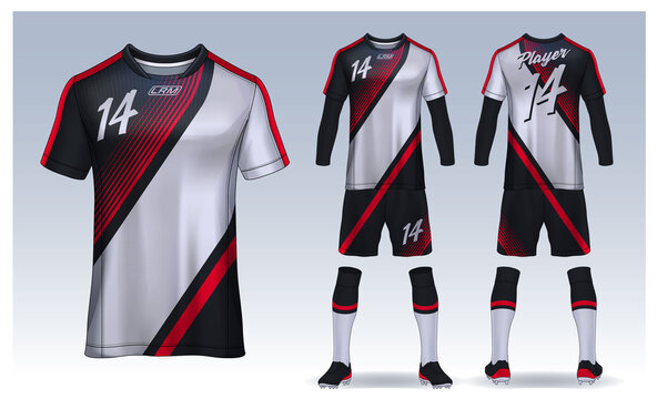 Download 10 264 Best Soccer Jersey Mockup Images Stock Photos Vectors Adobe Stock