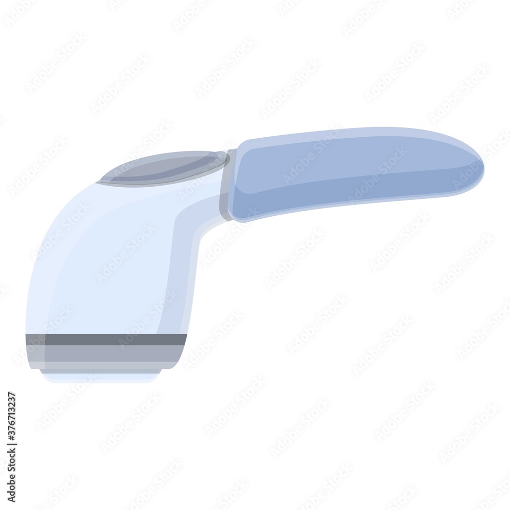 Poster epilation tool icon. cartoon of epilation tool vector icon for web design isolated on white backgrou