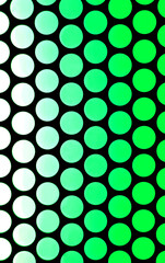 Vertical image of geometric pattern of the elevator ceiling in neon green and black color