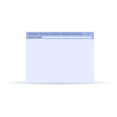 Browser mail icon. Cartoon of browser mail vector icon for web design isolated on white background