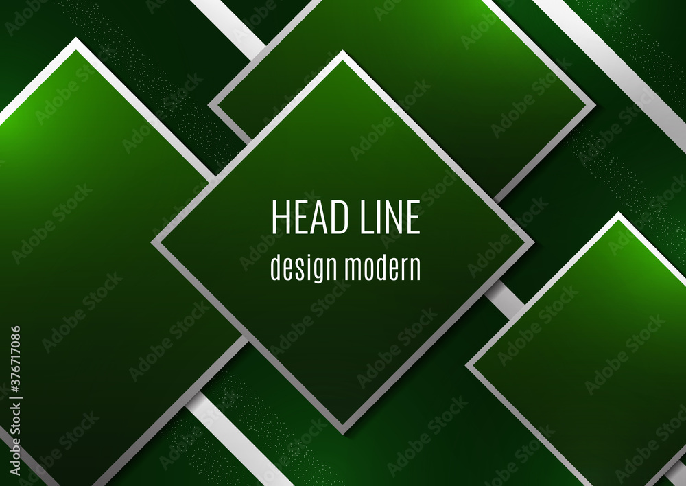 Aufkleber overlapping geometric squares with thin lines. template for business design. vector