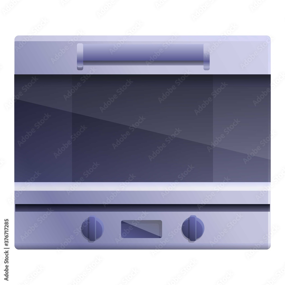 Poster hardware convection oven icon. cartoon of hardware convection oven vector icon for web design isolat