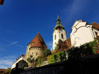 Die Pfarrkirche in der Altstadt von Hartberg