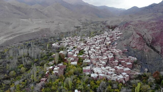 Abyaneh Village between Kashan and Isfahan, Iran. Shot 1