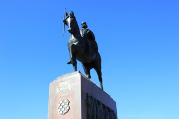 Zagreb: Reiterstandbild für König Tomislav