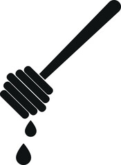 Honey Dipper icon vector