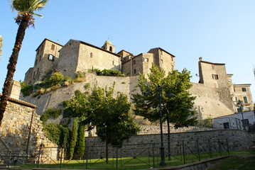 Fototapeta na wymiar The historic centre in the old town of Bolsena, Lazio (Italy)